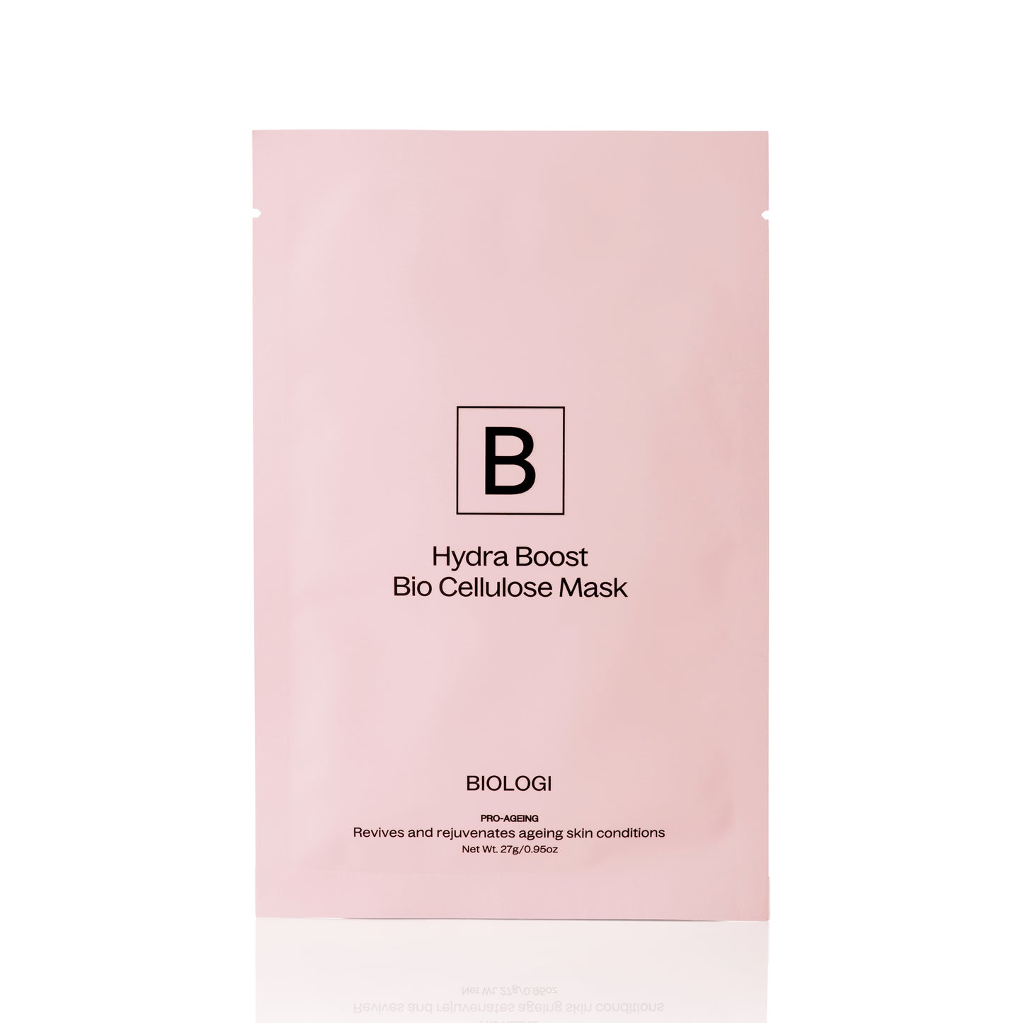 BIOLOGI 水潤抗衰老生物纖維面膜 Hydra Boost Bio Cellulose Sheet Mask (Pro-aging)