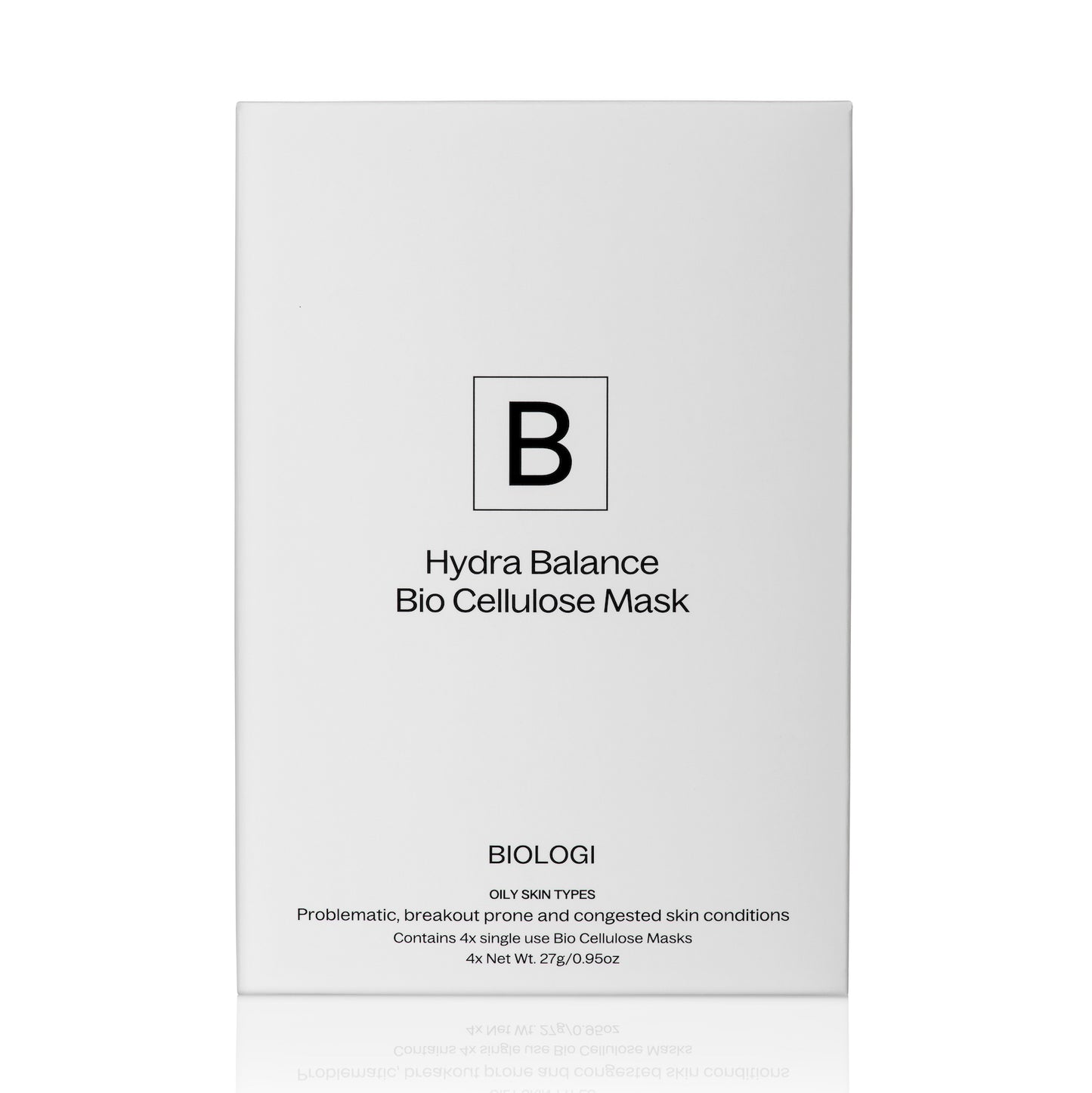 BIOLOGI 控油抗痘生物纖維面膜 Hydra Balance Bio Cellulose Sheet Mask (Oily & Breakout Skin)