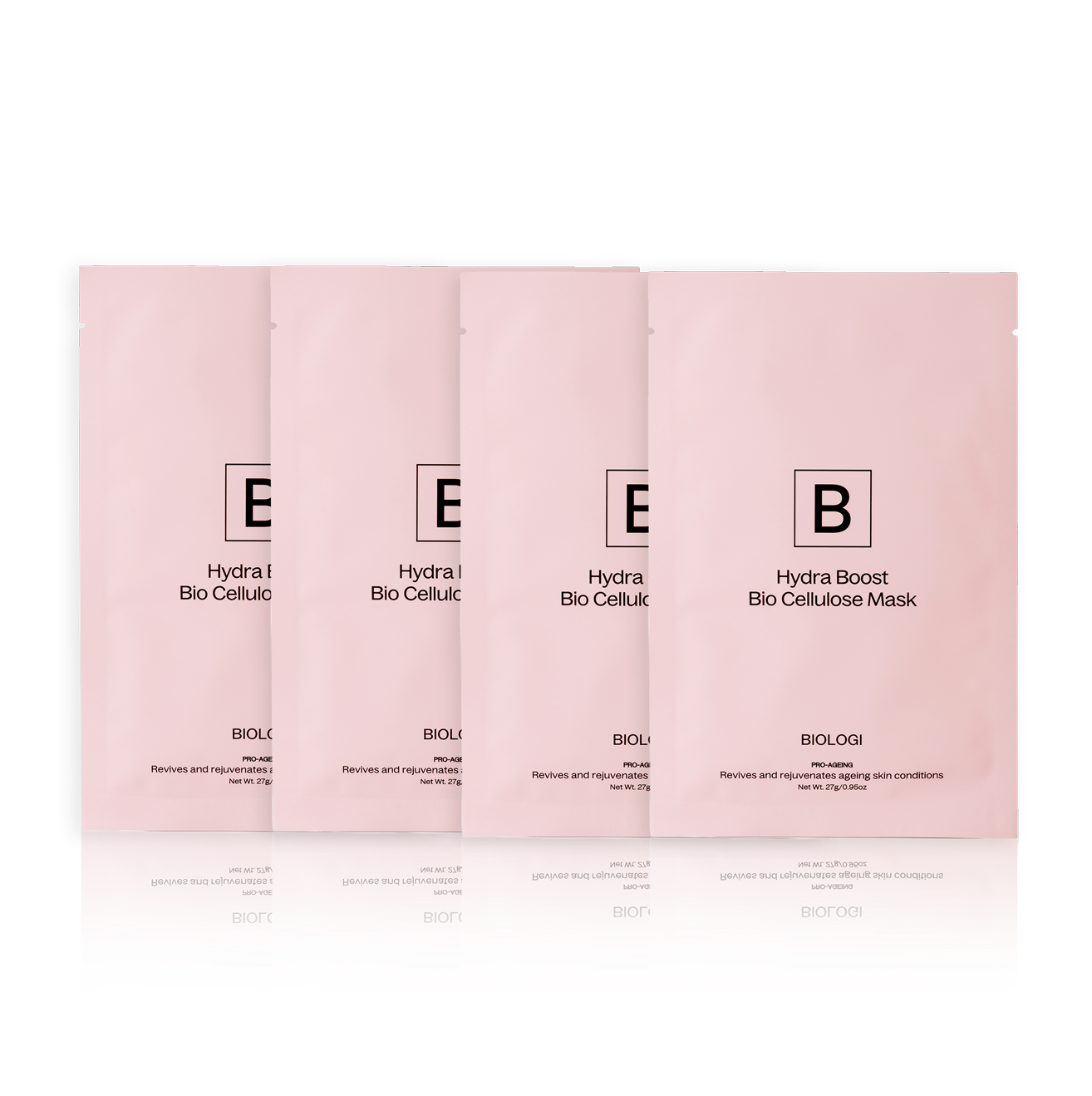 BIOLOGI 水潤抗衰老生物纖維面膜 Hydra Boost Bio Cellulose Sheet Mask (Pro-aging)