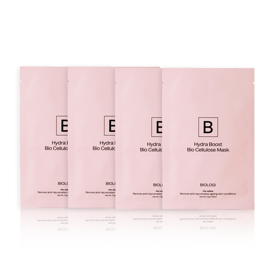 BIOLOGI 水潤抗衰老生物纖維面膜 Hydra Boost Bio Cellulose Sheet Mask (Pro-aging)