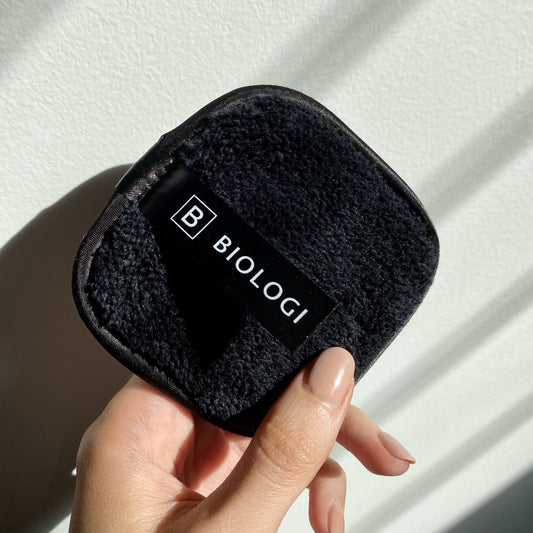 BIOLOGI 超細纖維潔膚布2片裝連清潔網袋 Microfiber Cloths (2pcs) &Wash Bag