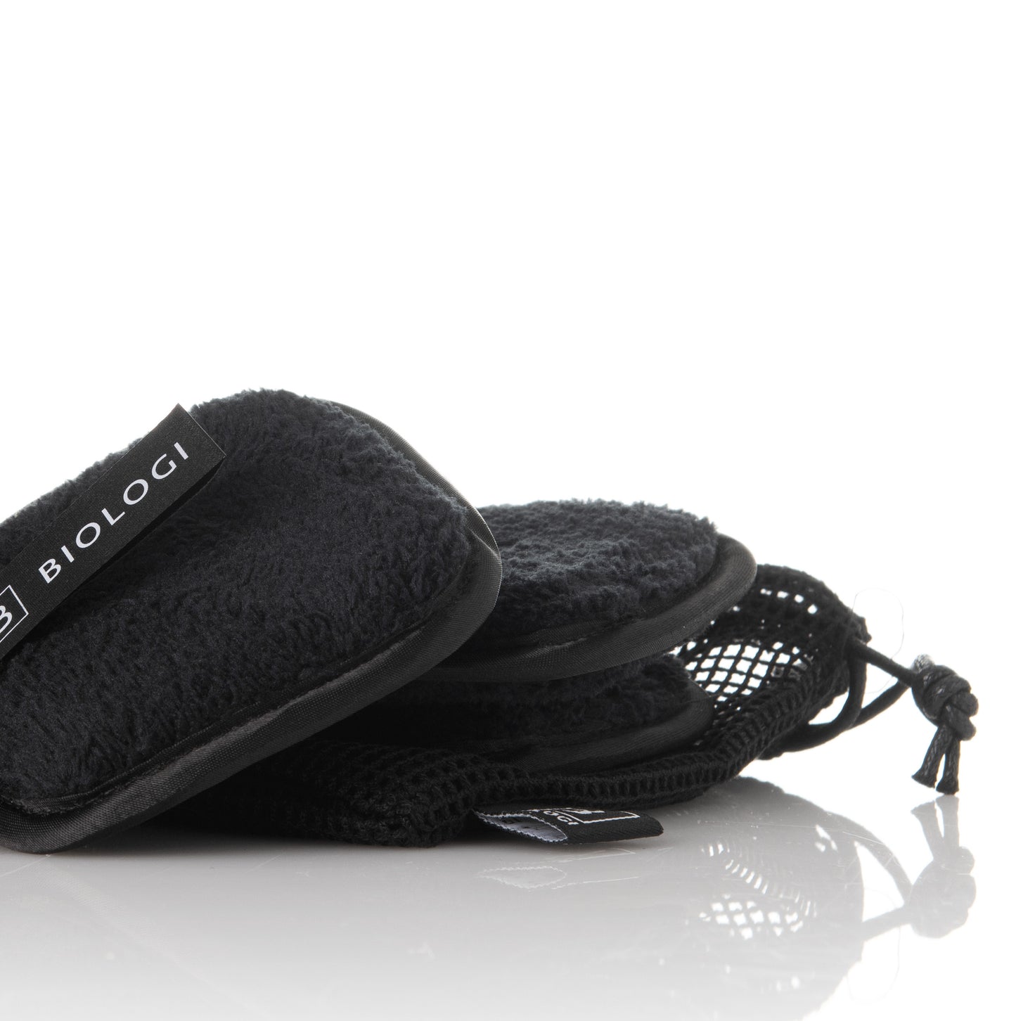 BIOLOGI 超細纖維潔膚布2片裝連清潔網袋 Microfiber Cloths (2pcs) &Wash Bag